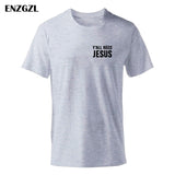 2019 T Shirt Mens Summer Tees Boys Male T-Shirts Tops 100% cotton Y'all Need Jesus tshirt Christian church youth Worship clothes
