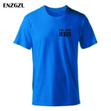 2019 T Shirt Mens Summer Tees Boys Male T-Shirts Tops 100% cotton Y'all Need Jesus tshirt Christian church youth Worship clothes