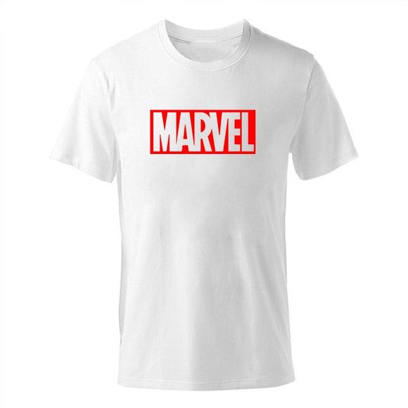 ENZGZL 2019 New Summer T Shirt Man 100% cotton T-shirts male MARVEL print Tee Short Sleeve Round neck Boy Tshirt black