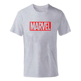 ENZGZL 2019 New Summer T Shirt Man 100% cotton T-shirts male MARVEL print Tee Short Sleeve Round neck Boy Tshirt black