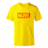 ENZGZL 2019 New Summer T Shirt Man 100% cotton T-shirts male MARVEL print Tee Short Sleeve Round neck Boy Tshirt black