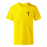 ENZGZL 2019 New Summer T Shirt Man 100% cotton T-shirts male cross  print Tee Short Sleeve Round neck Boys Tshirt black