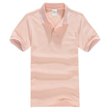 Summer Cotton Polo Shirt Men 2019 New Short Sleeve Casual Mens Polo Shirt Lovers Polo Homme 14 Colors