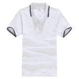 Summer Cotton Polo Shirt Men 2019 New Short Sleeve Casual Mens Polo Shirt Lovers Polo Homme 14 Colors